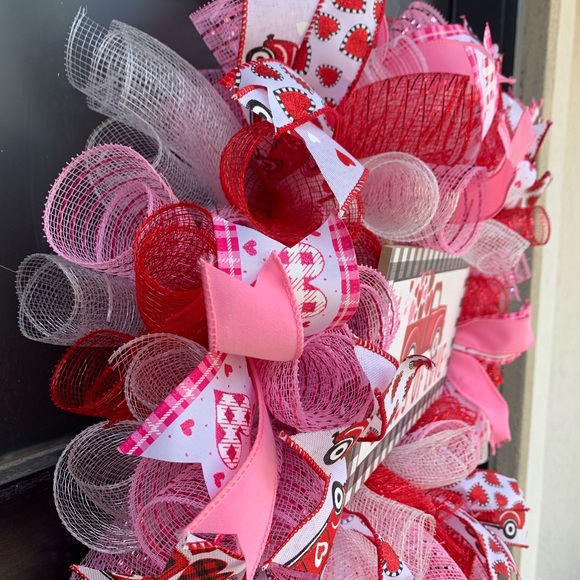 Valentine’s Day Wreath Front Door Decor - Picture 3 of 5
